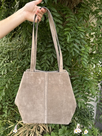 Vanessa Bruno Small Tote Bag Taupe